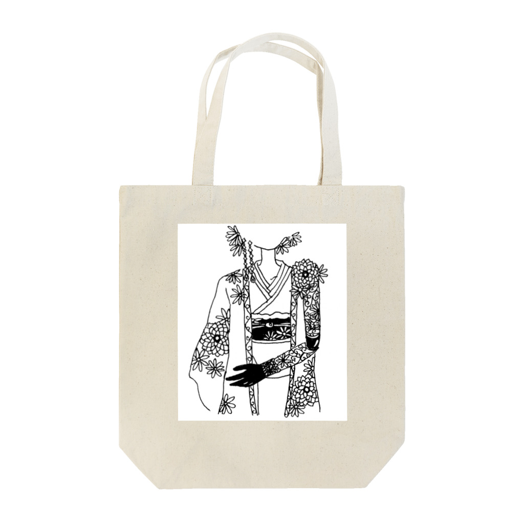 canarys_atelierのShoulder prosthesis 〜菊姫〜 Tote Bag