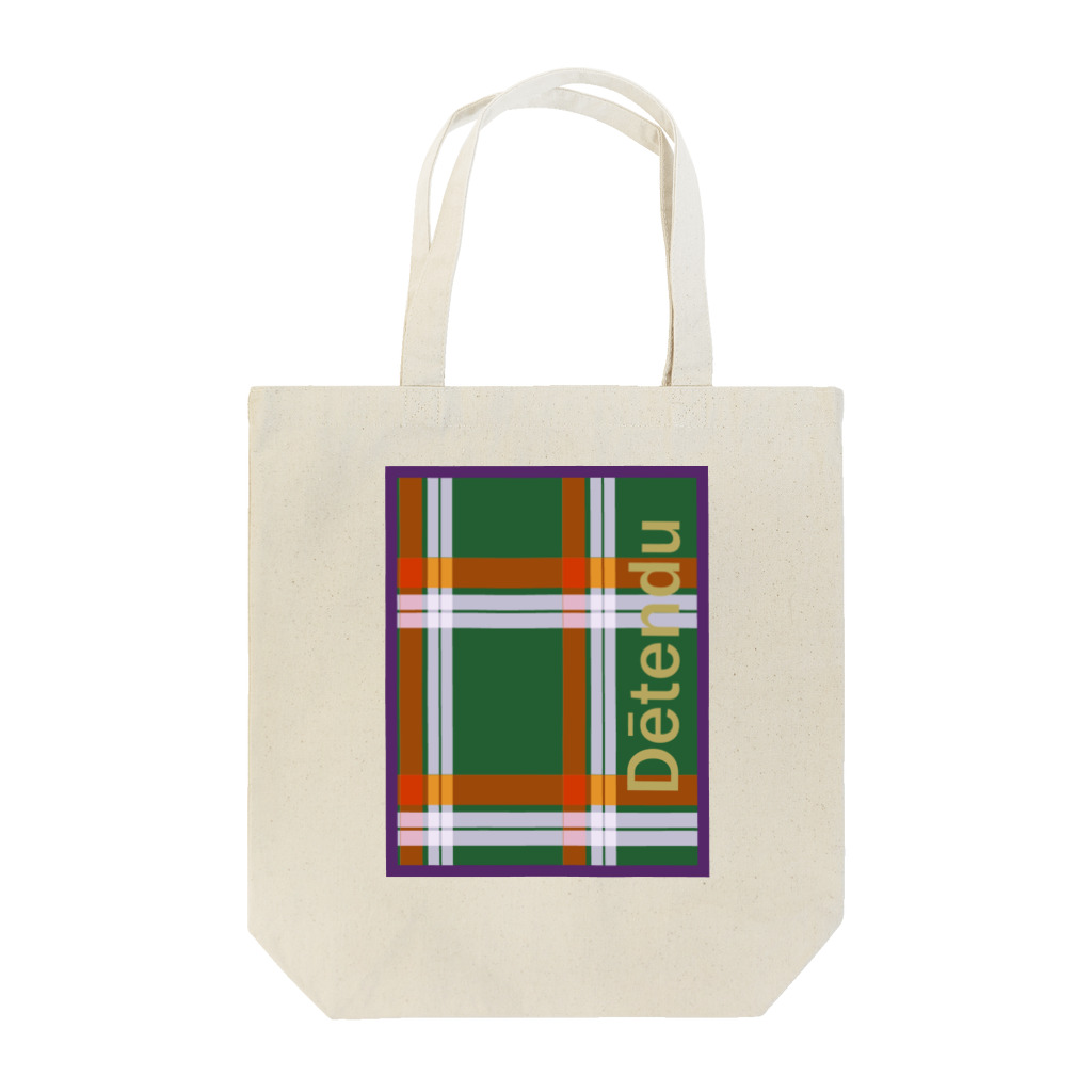 DetenduのPlaid Tote Bag