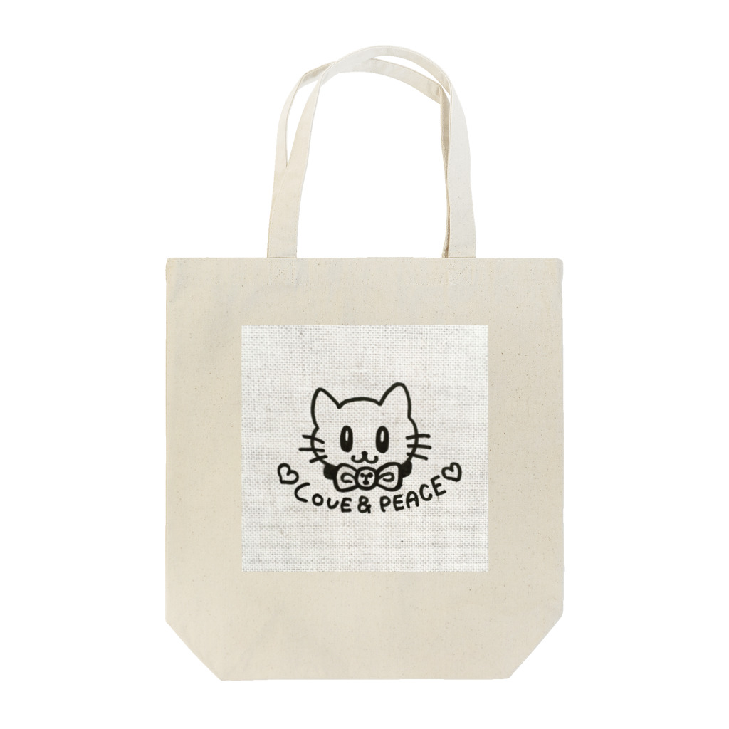 tomoe_yamauchi_love_のLove cat vol.7 Tote Bag