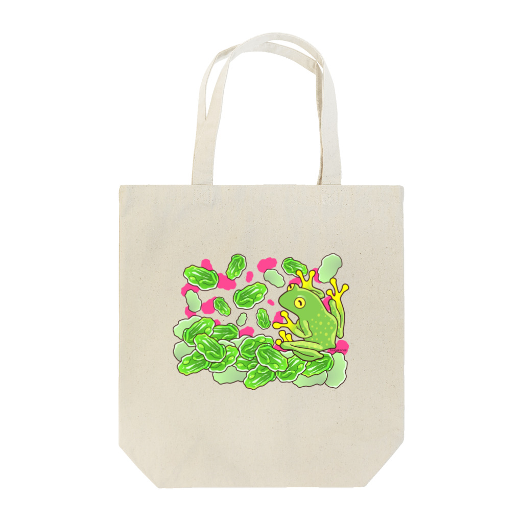 tougakanoe🐸のグミガエル Tote Bag