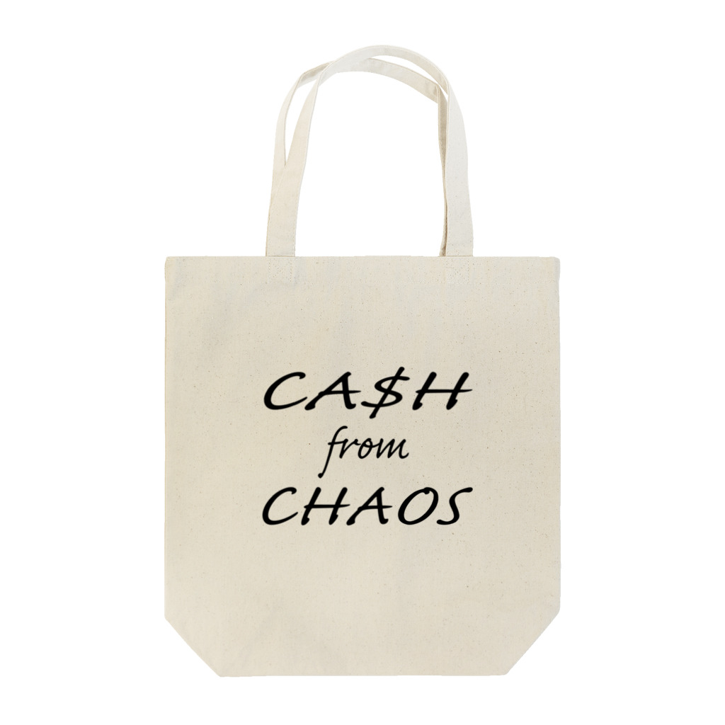 Generousのcash from chaos トートバッグ