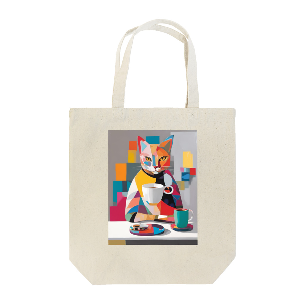 モダン・ミャウのモダン・ミャウ３ Tote Bag