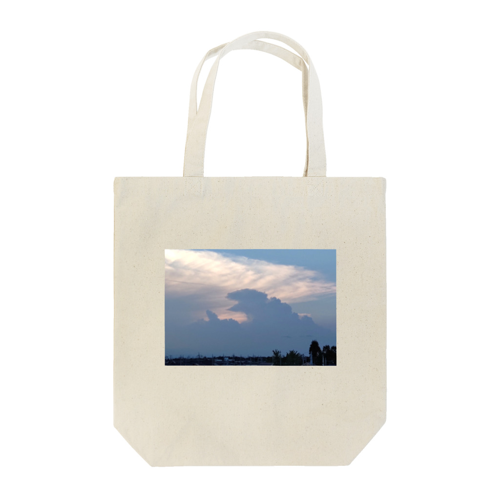 ぽんだぁのゴジラ！？空にあらわる？ Tote Bag