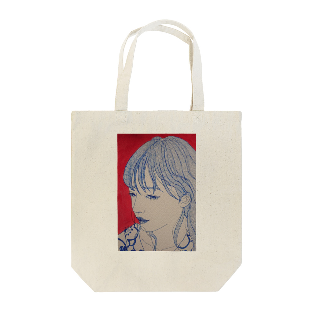 岩井千枝の夕涼み Tote Bag