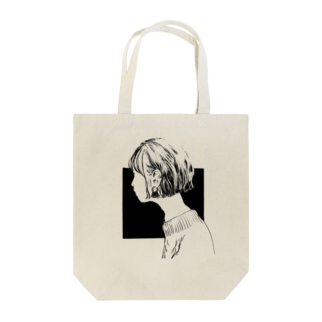 misのprofile. Tote Bag