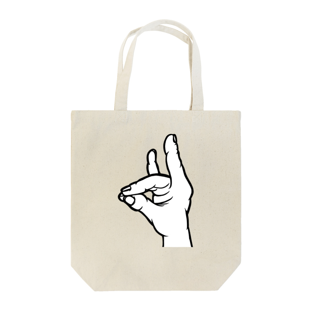 ＰＯＴＢＯＵＮＤのHAND sign 「K」トート Tote Bag