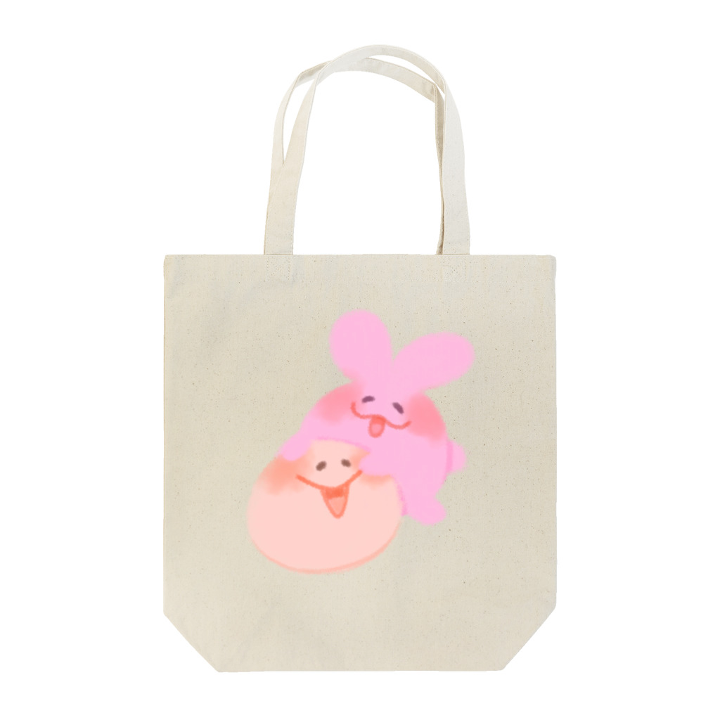 もちょズSHOPのほわほわハナまる Tote Bag