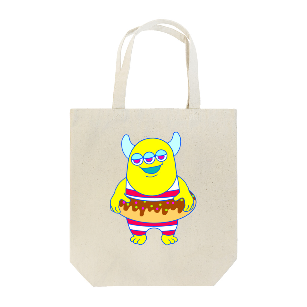 コロゾウのドーナッツの穴にはまりたい Tote Bag