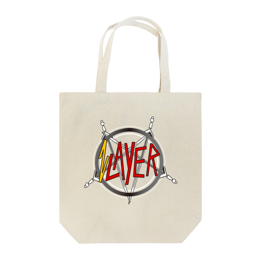 ZLAYER unofficial ShopのZLAYER ペンタグラム Tote Bag