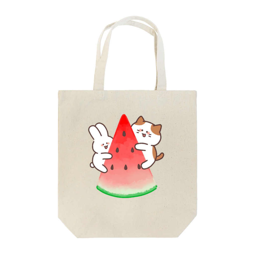  とろろんのスイカ大好き Tote Bag