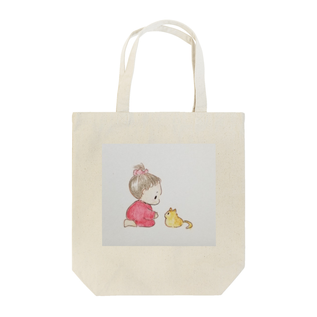 Taka-Naのひなちゃんとねこやん Tote Bag