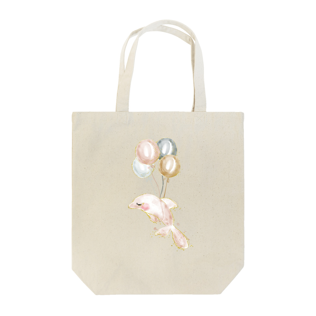 bearskissのふうせんいるか Tote Bag