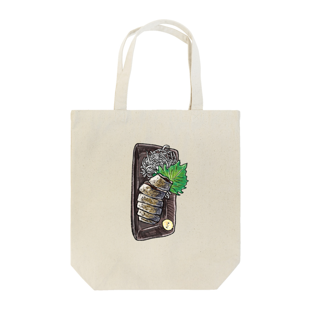 donmakiの炙りしめ鯖（縦） Tote Bag