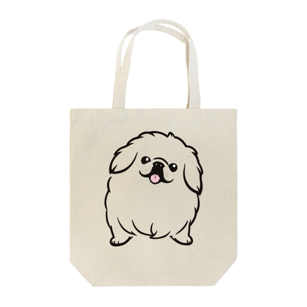 ファンシーTシャツ屋のペキニーズちゃん Tote Bag