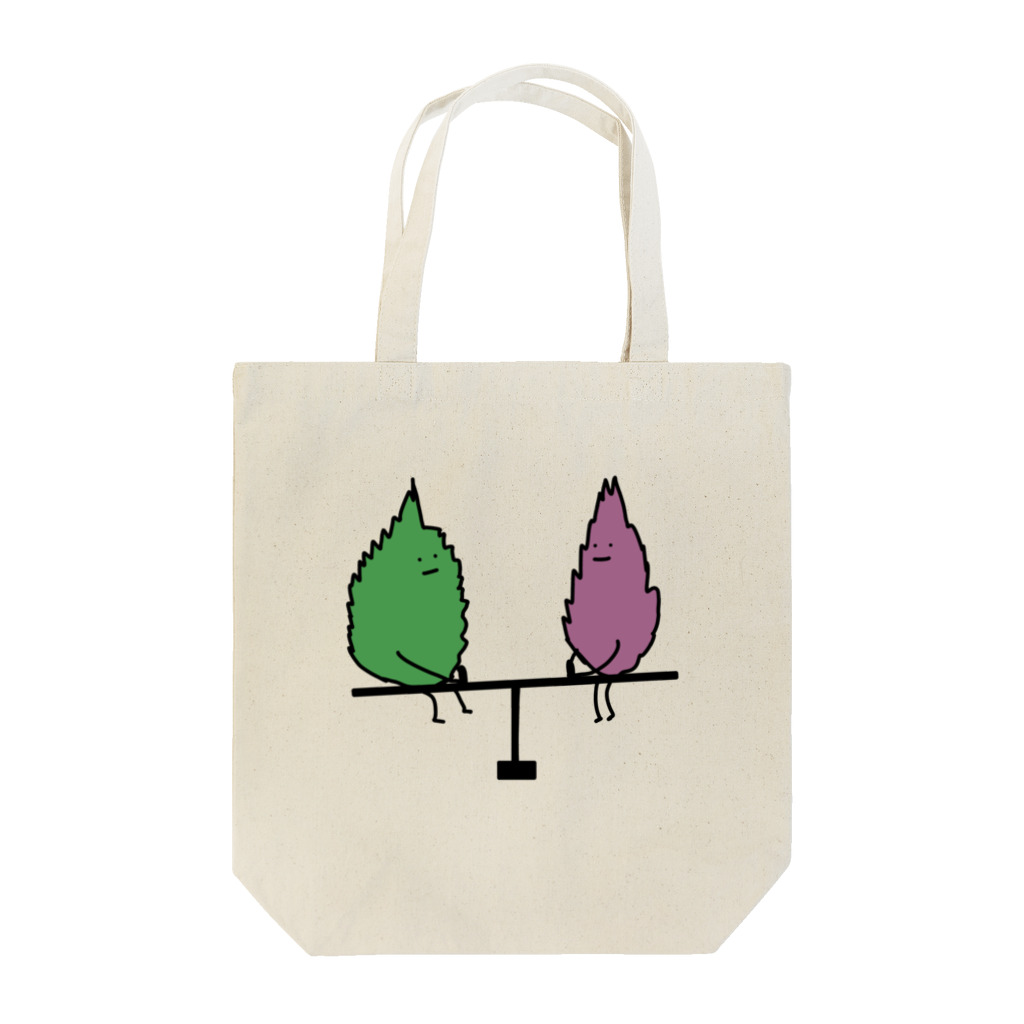 ＋Whimsyのシーソーシソ Tote Bag