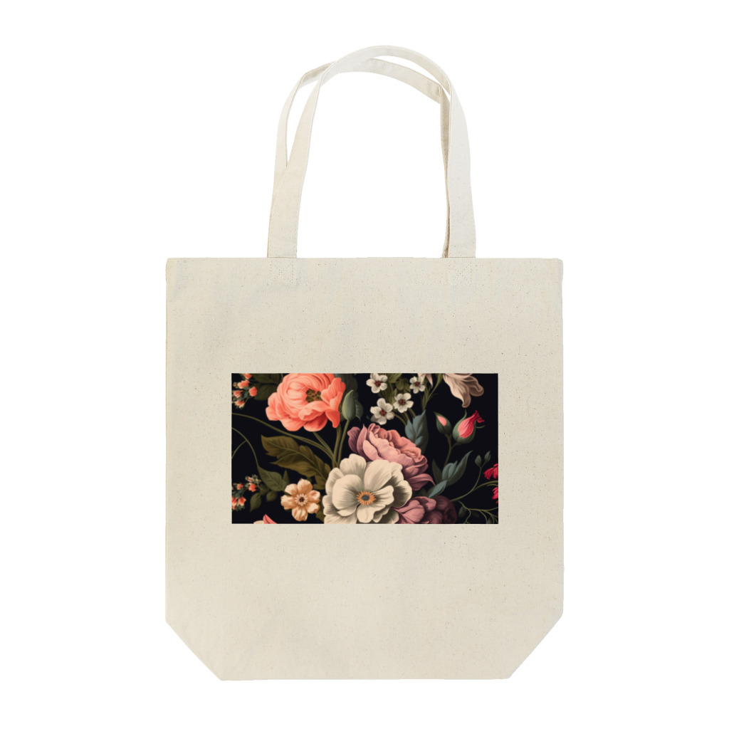 NoriNoriのフラワープリント Tote Bag