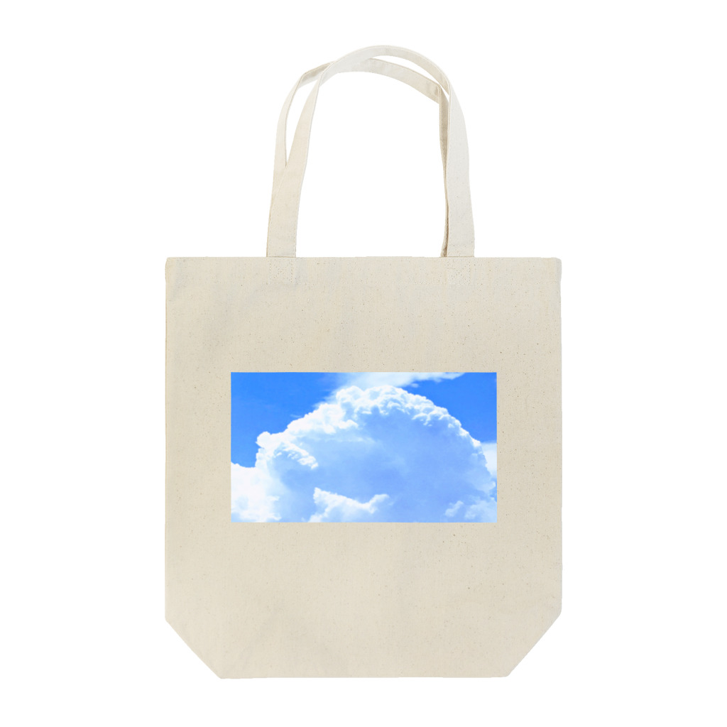 幻想小間絵の入道雲 Tote Bag