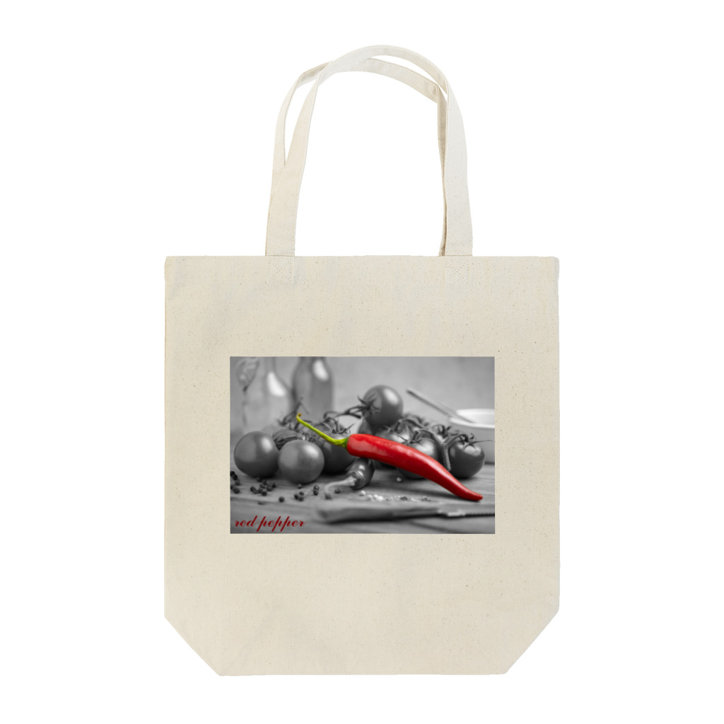 PONsFACTORYのredpepper Tote Bag