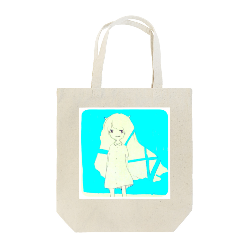 みいこのアオ Tote Bag