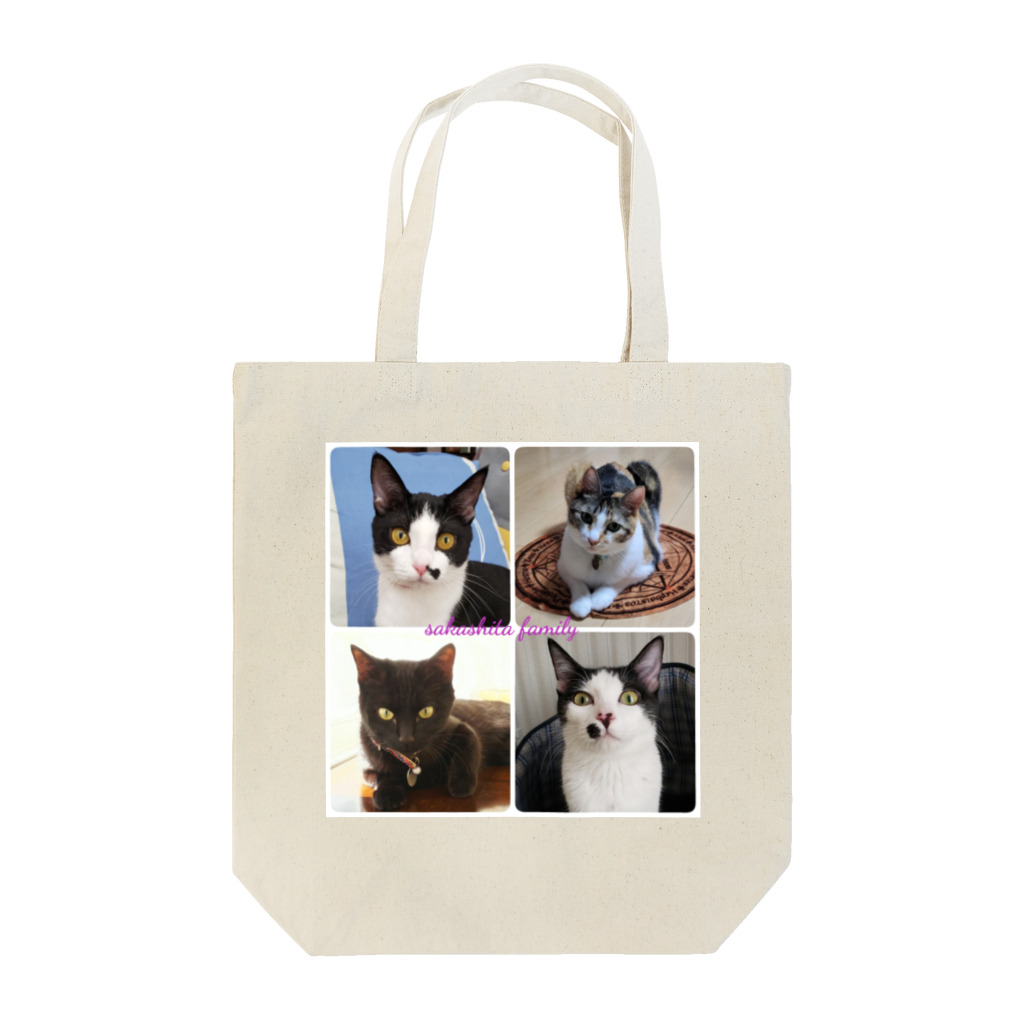 ゆっきぃ∞のsakashita family Tote Bag