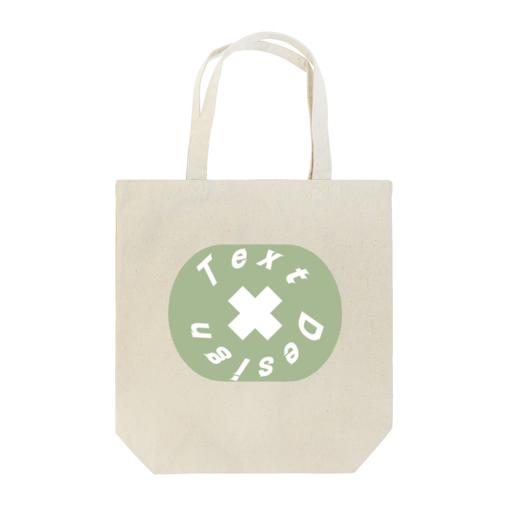 ZUKIZAKIのテキストデザイン Tote Bag