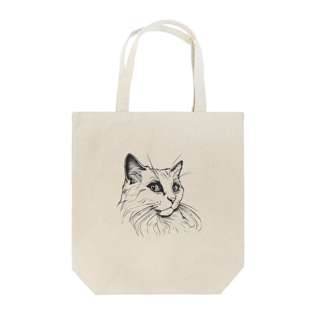 Matsue Hannaのクリクリお目目のラグドール Tote Bag