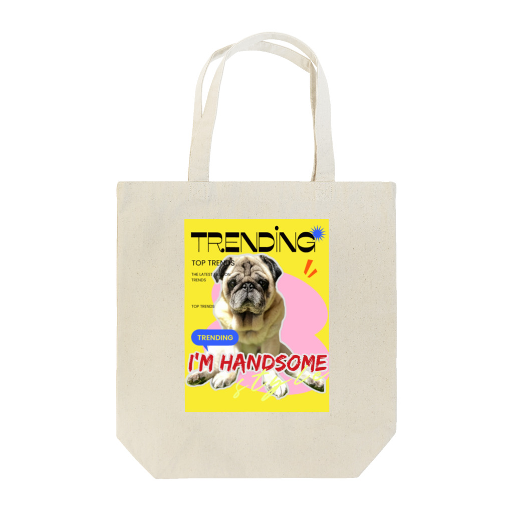 mimosaのI am Pug!3 Tote Bag