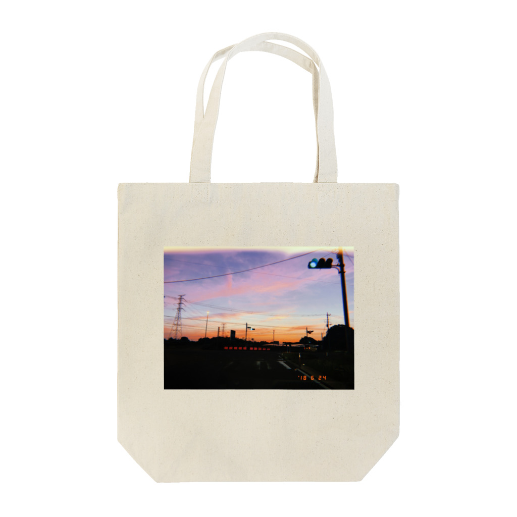 まぐたまごの夕焼 Tote Bag