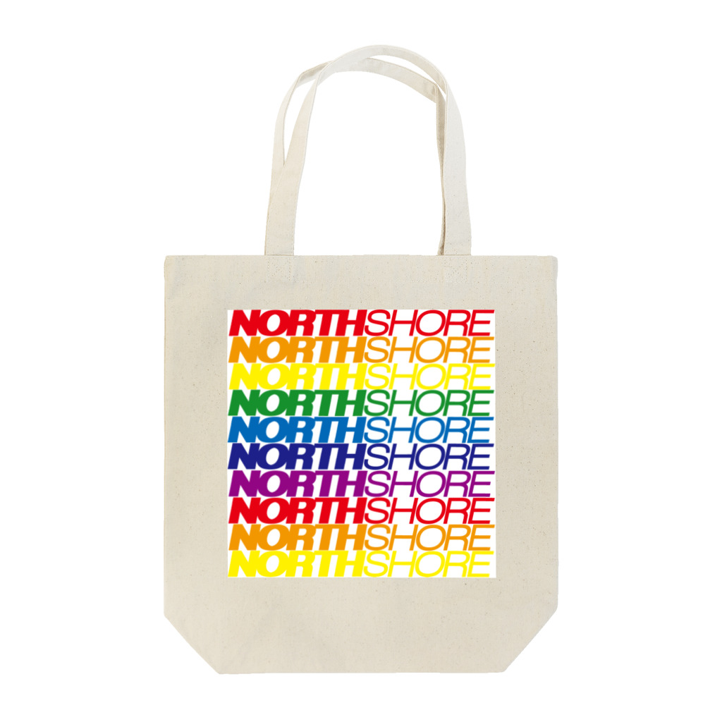 NORTH SHOREのNORTH SHORE rainbow Tote Bag