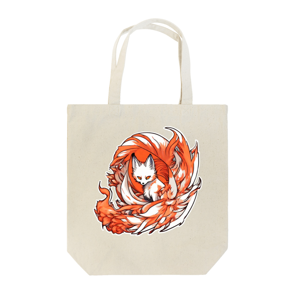 BENNY’S SHOPの九尾のお狐様 Tote Bag