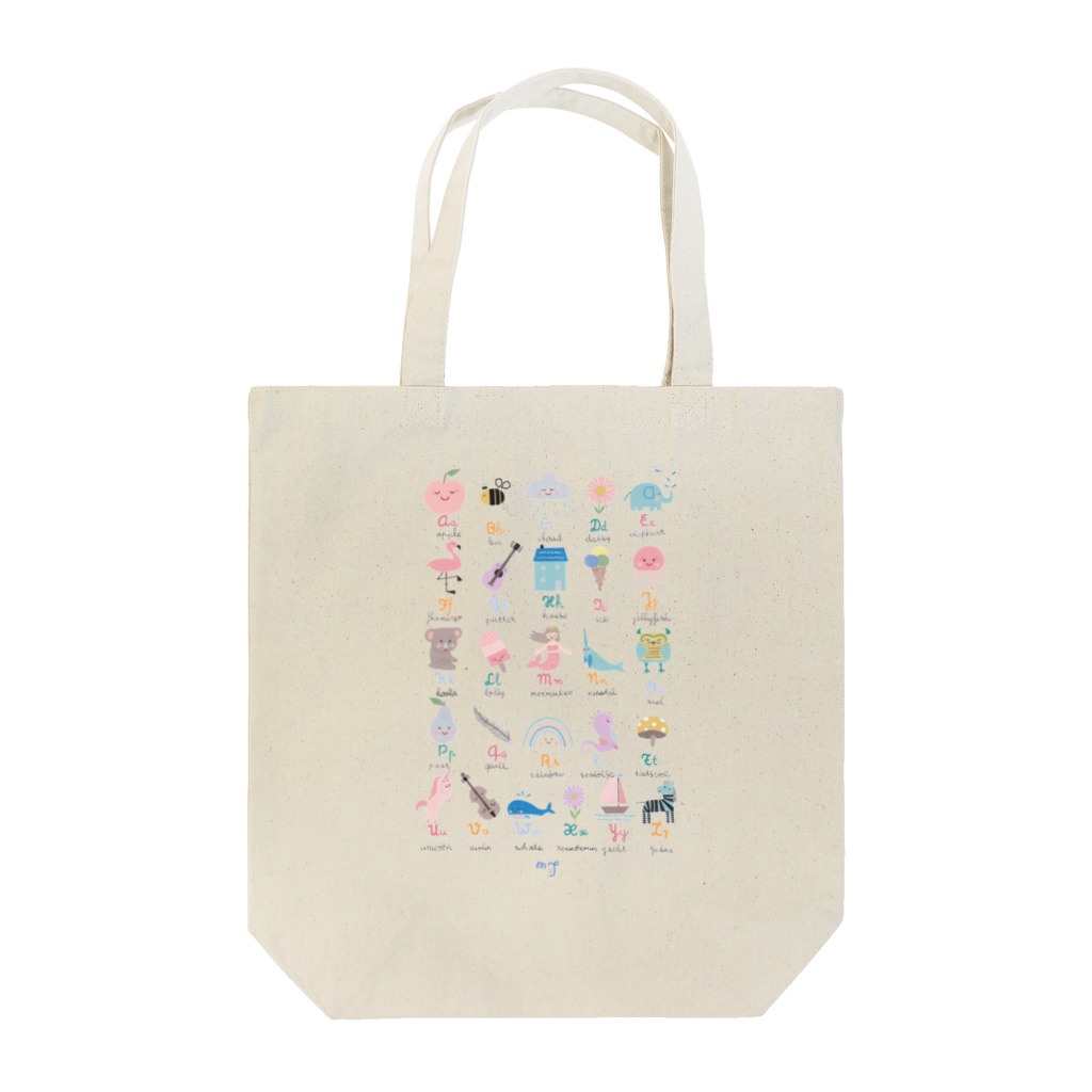 たにざきまほ/Maho TanizakiのいろいろアルファベットA Tote Bag