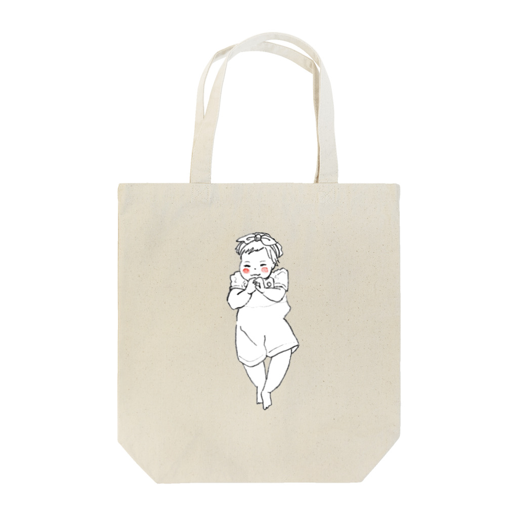 子どもの絵デザインのbaby015 Tote Bag