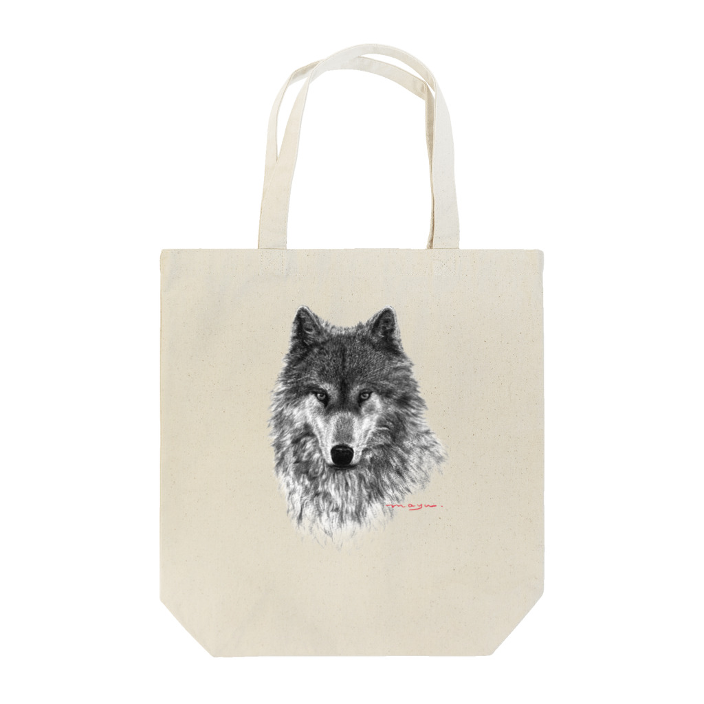 MayuのWOLF Tote Bag