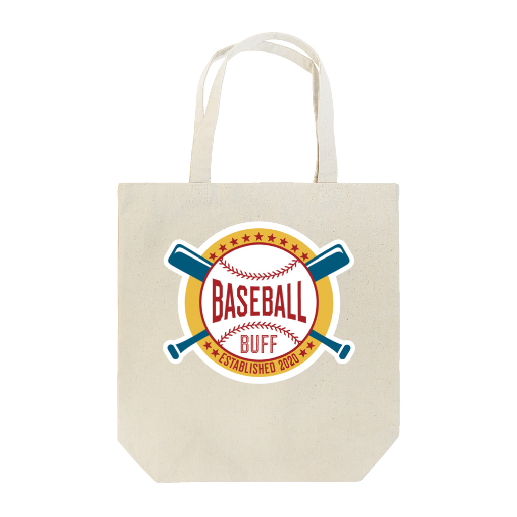 Baseball BuffのBaseballBuffカラーロゴ・トートバッグ Tote Bag