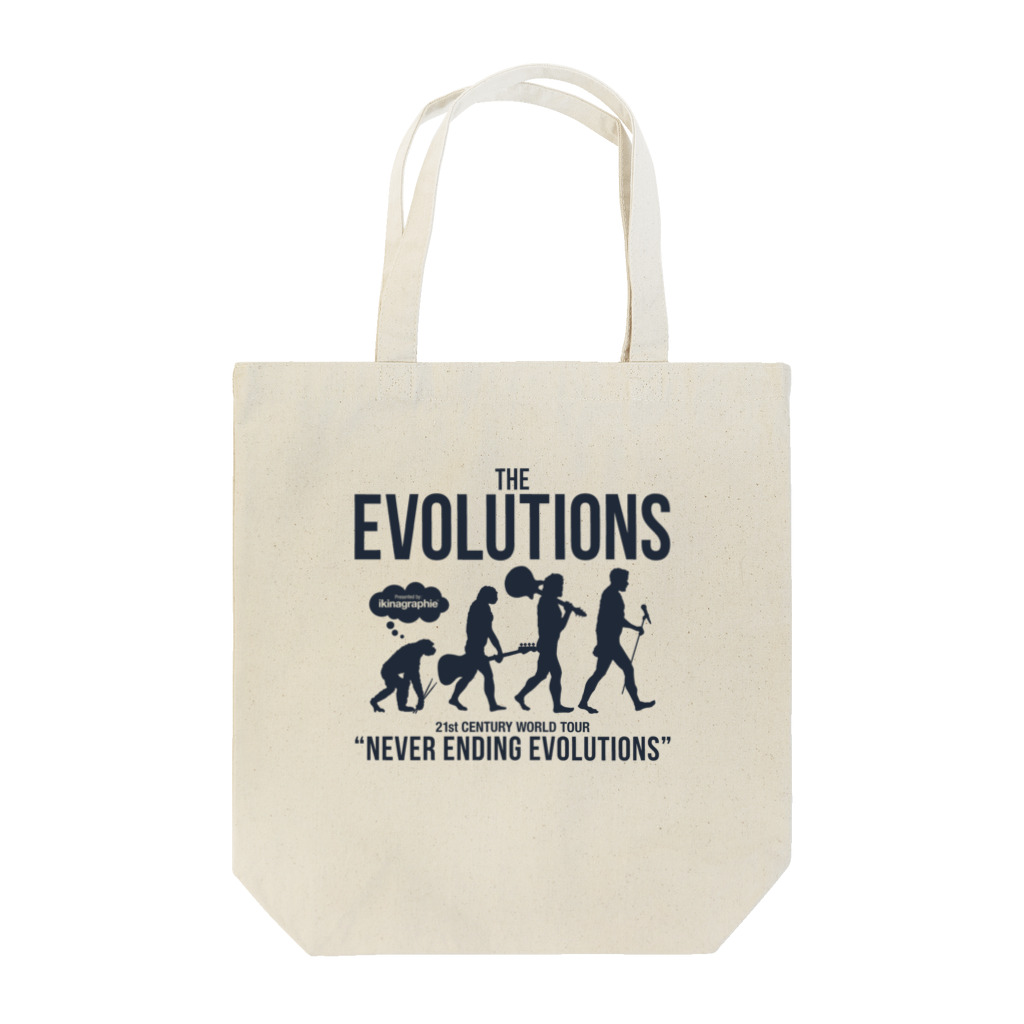 ikinagraphieのTHE EVOLUTIONS Tote Bag