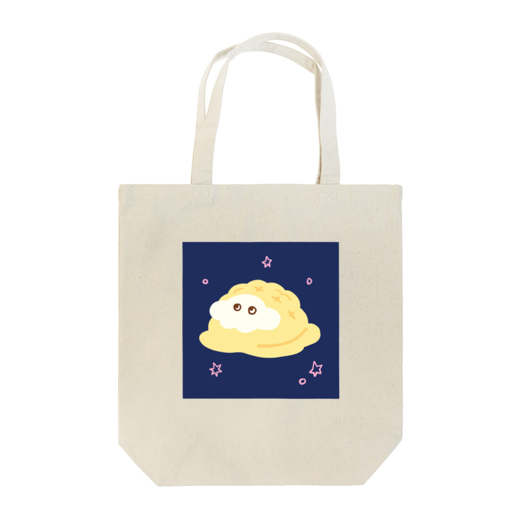 パンノキナコのメロンパンUFOクリーム星人 Tote Bag