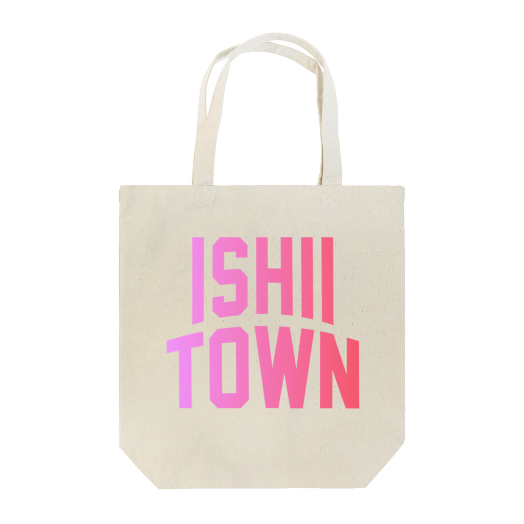 JIMOTOE Wear Local Japanの石井町 ISHII TOWN Tote Bag