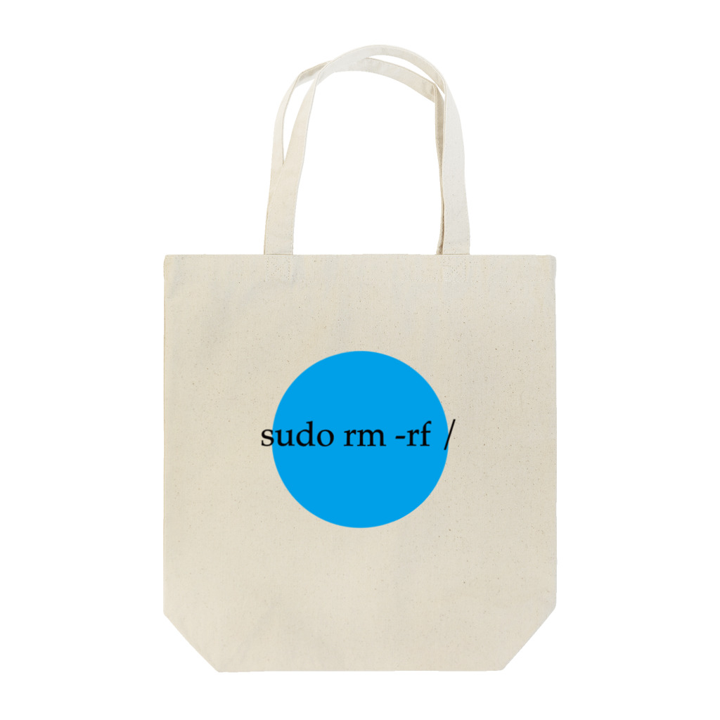 三重殺サードの店のsudo rm -rf / Tote Bag