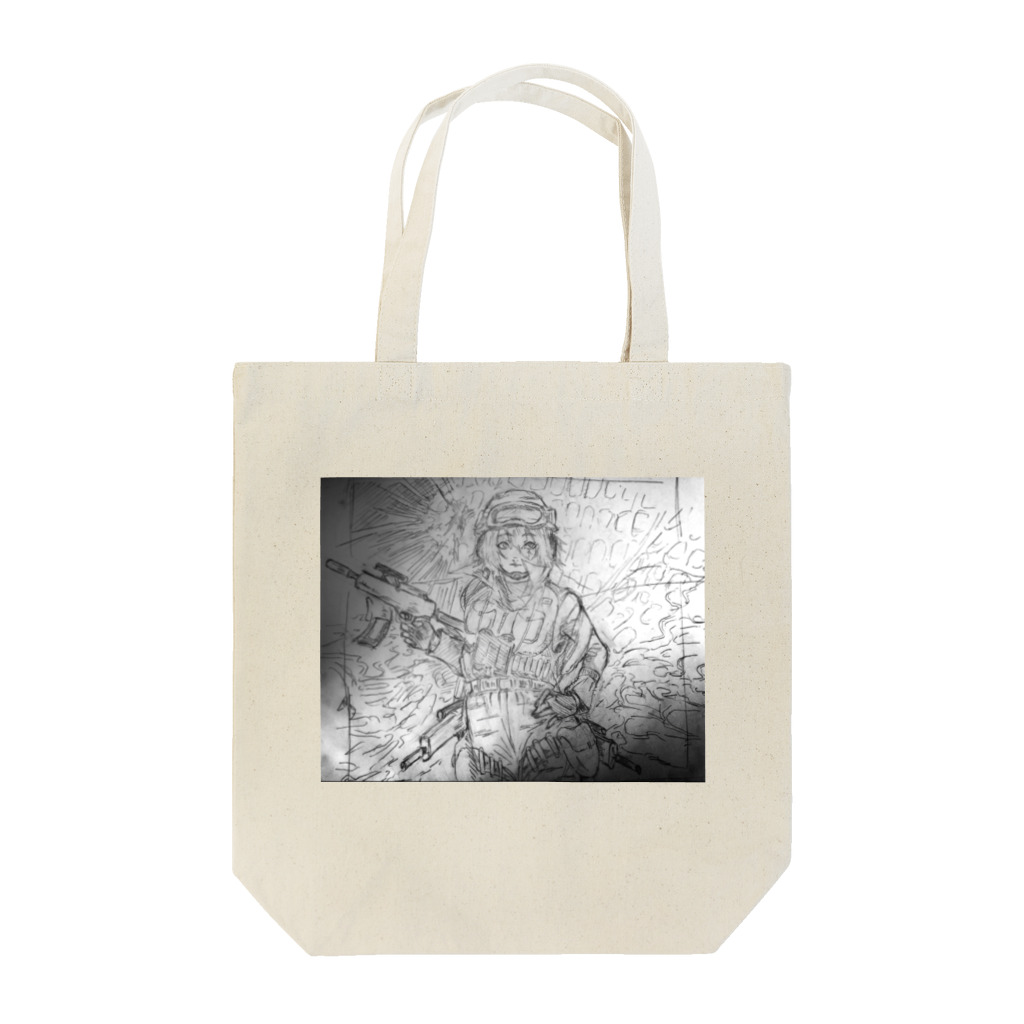 【、曰く。】の傭兵さん、A Tote Bag