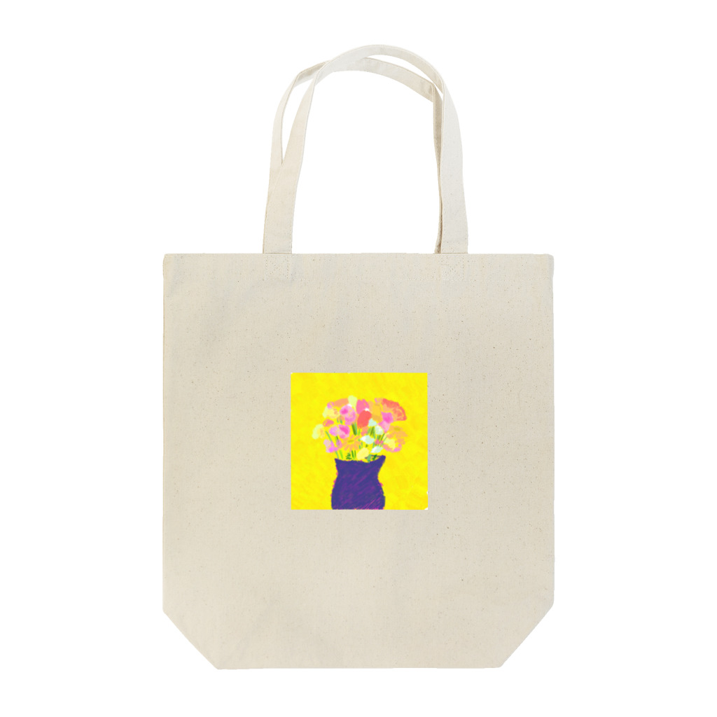 よそ見shopのふわふわのお花 Tote Bag