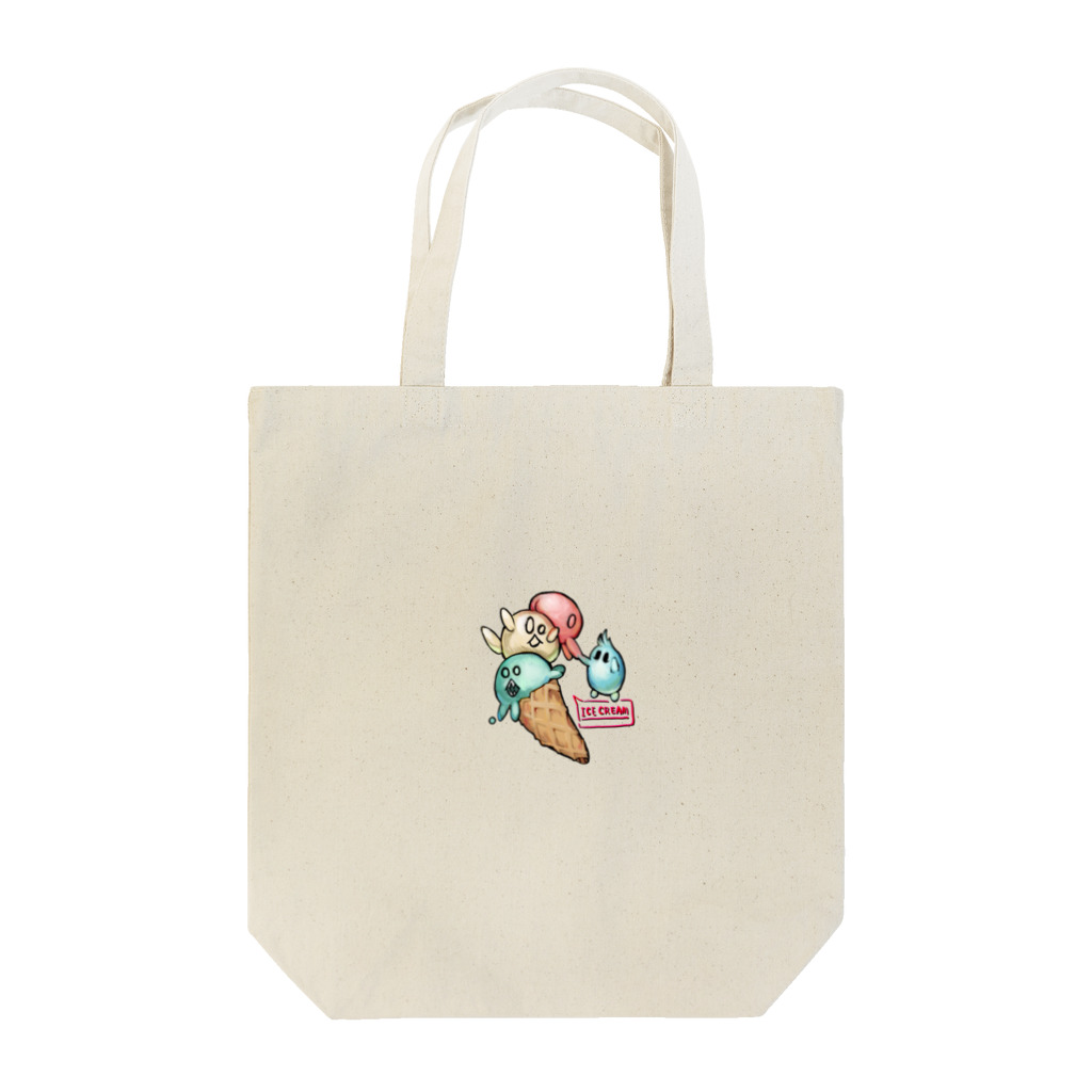 kakalowのアイスクリームの妖怪たち Tote Bag