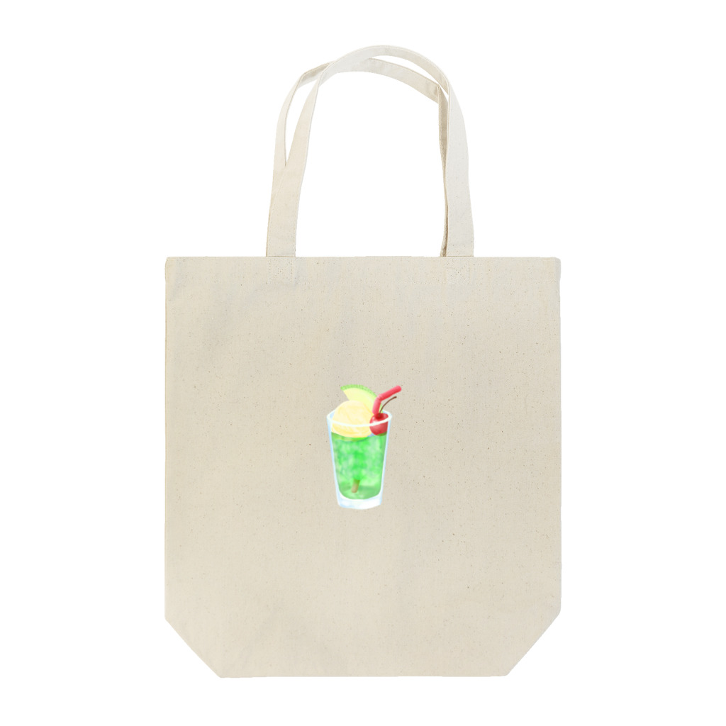 すーずクリエイティブのクリームソーダモチーフグッズ Tote Bag