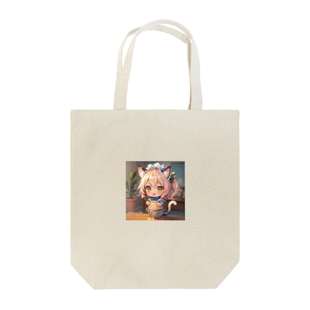 リキ製作所のネコミミあずにゃんパート2 Tote Bag