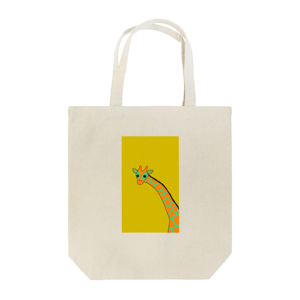 ERUKO BOXのキリンイエロー Tote Bag