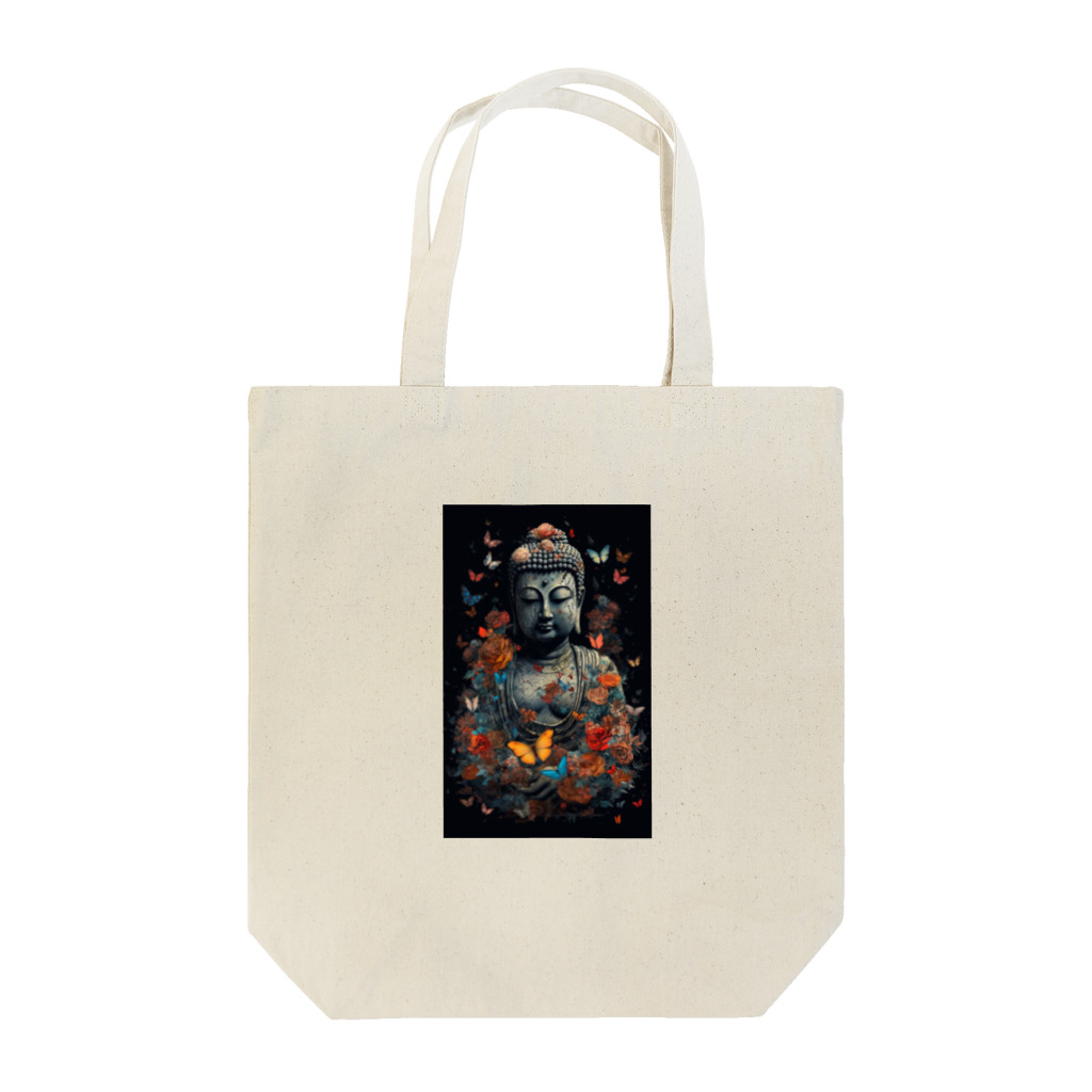 癒し屋（iyashiya）のAnd buddha Tote Bag