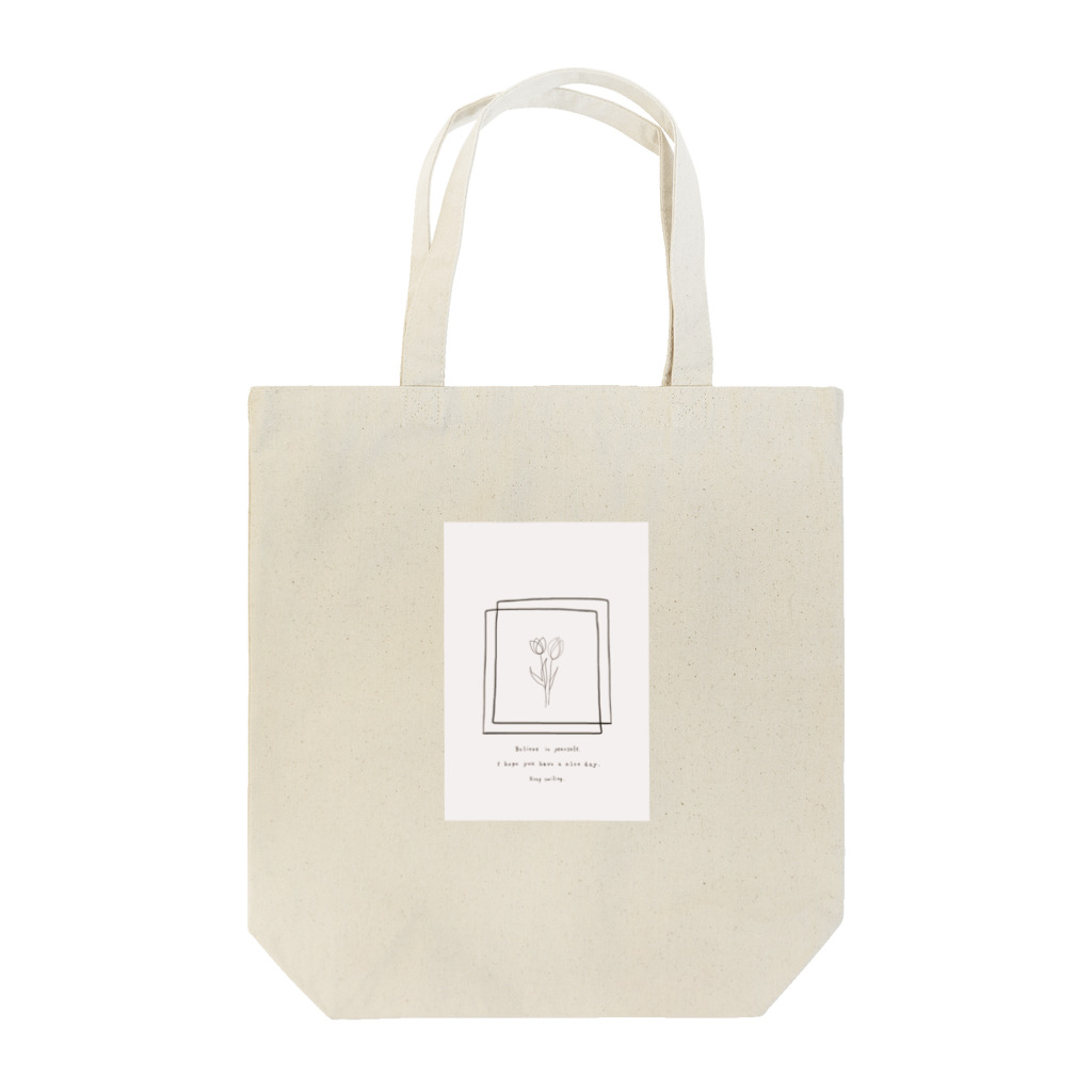 rilybiiのダスティーベビーピンク Tote Bag