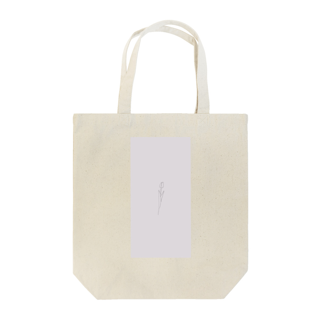 rilybiiの線画tulip Rose poussiéreux Tote Bag