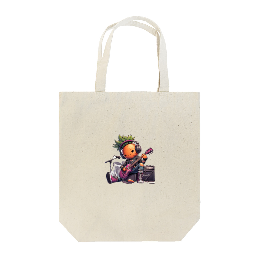 おふざけのロック人参 Tote Bag