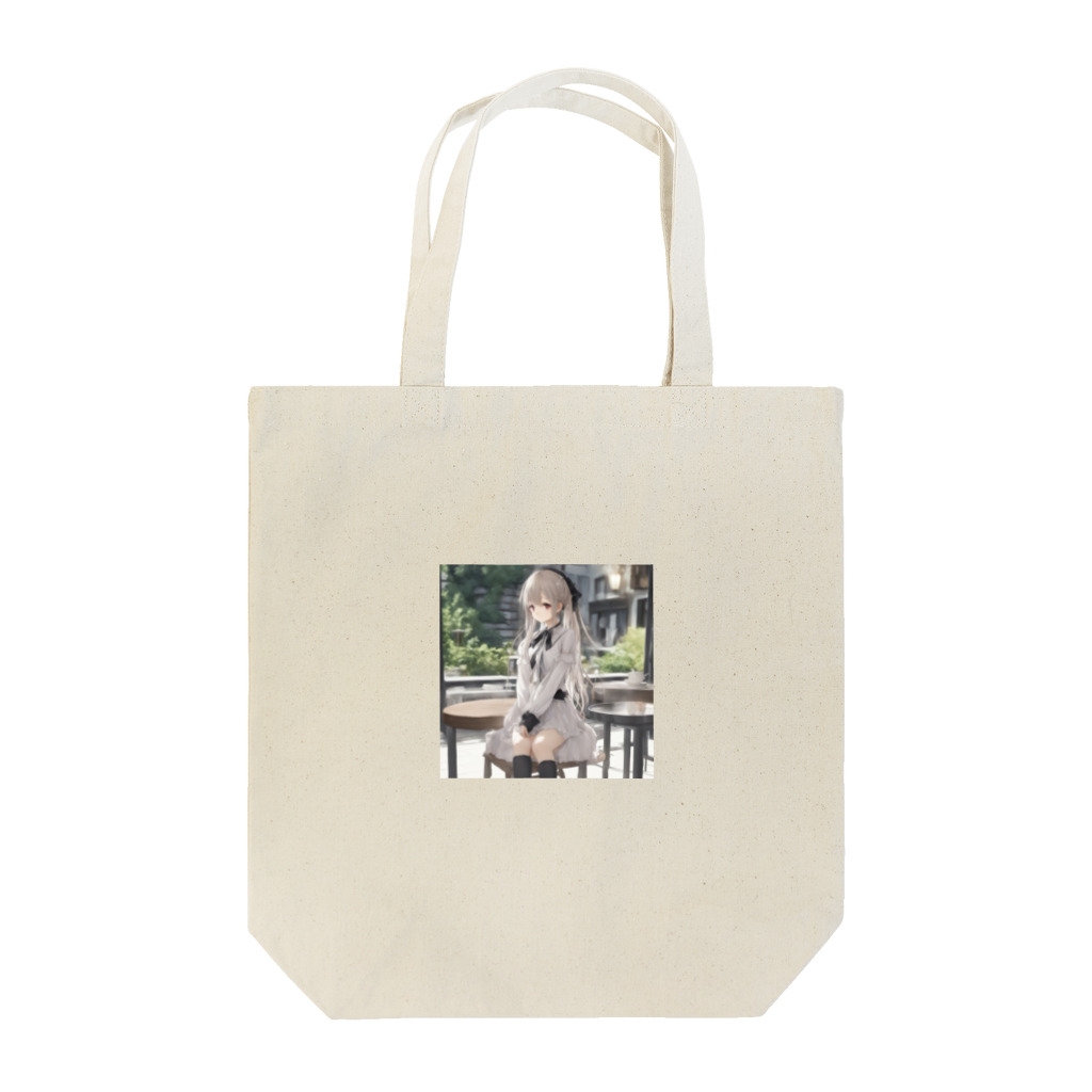 hamusutaroの白女の子 Tote Bag