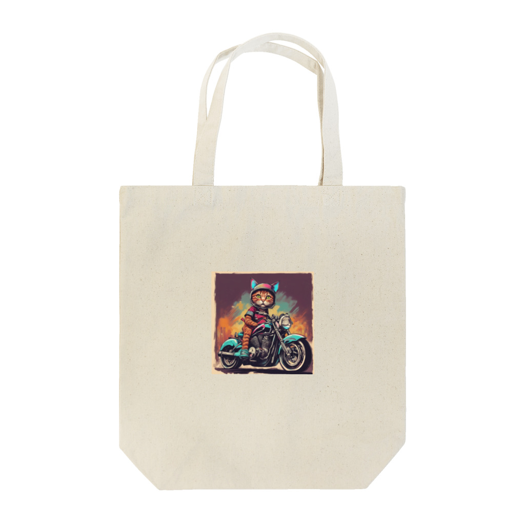 NECOSUIの猫ライダー Tote Bag